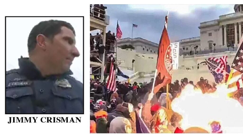 Metro DC Police Officer Identified who Fired Stinger Ball Munitions into Crowd of Trump Supporters on Jan. 6 Without Warning – Igniting a Riot (VIDEO)